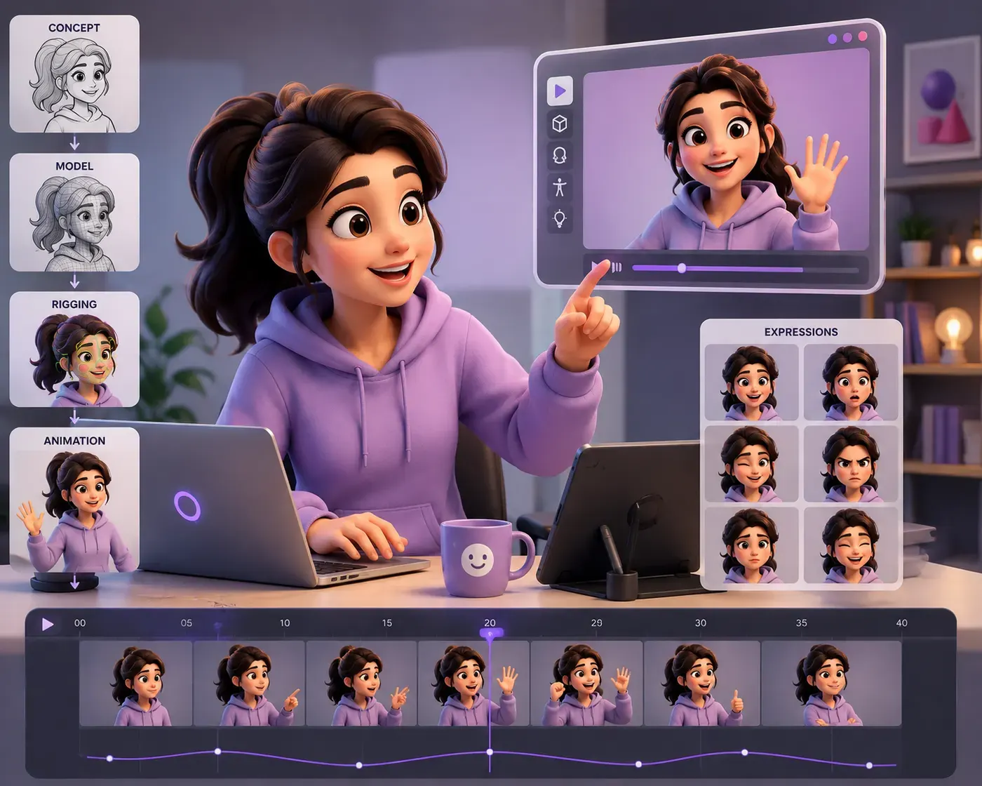 3D Character Animation